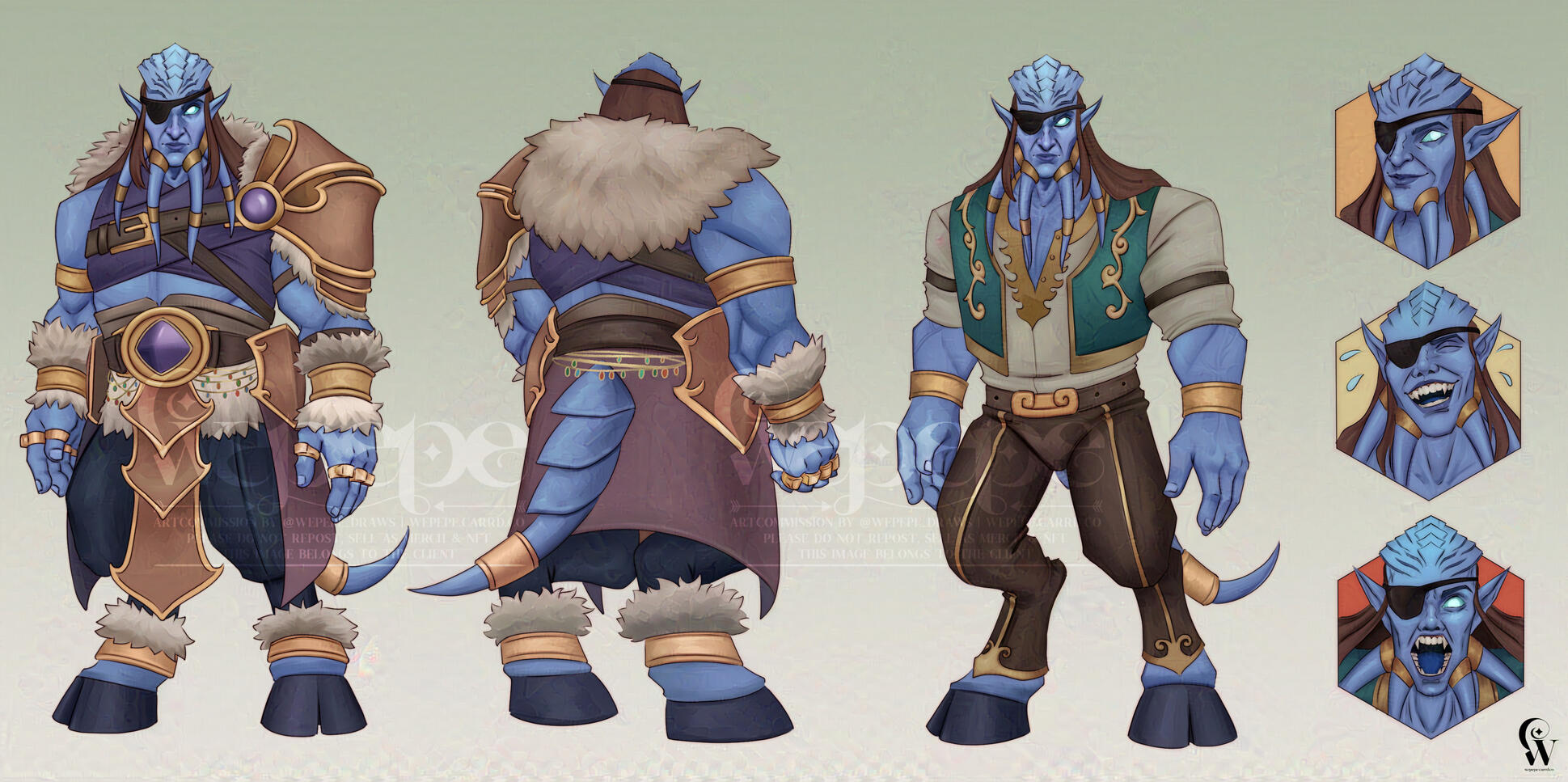Bakaar - character design