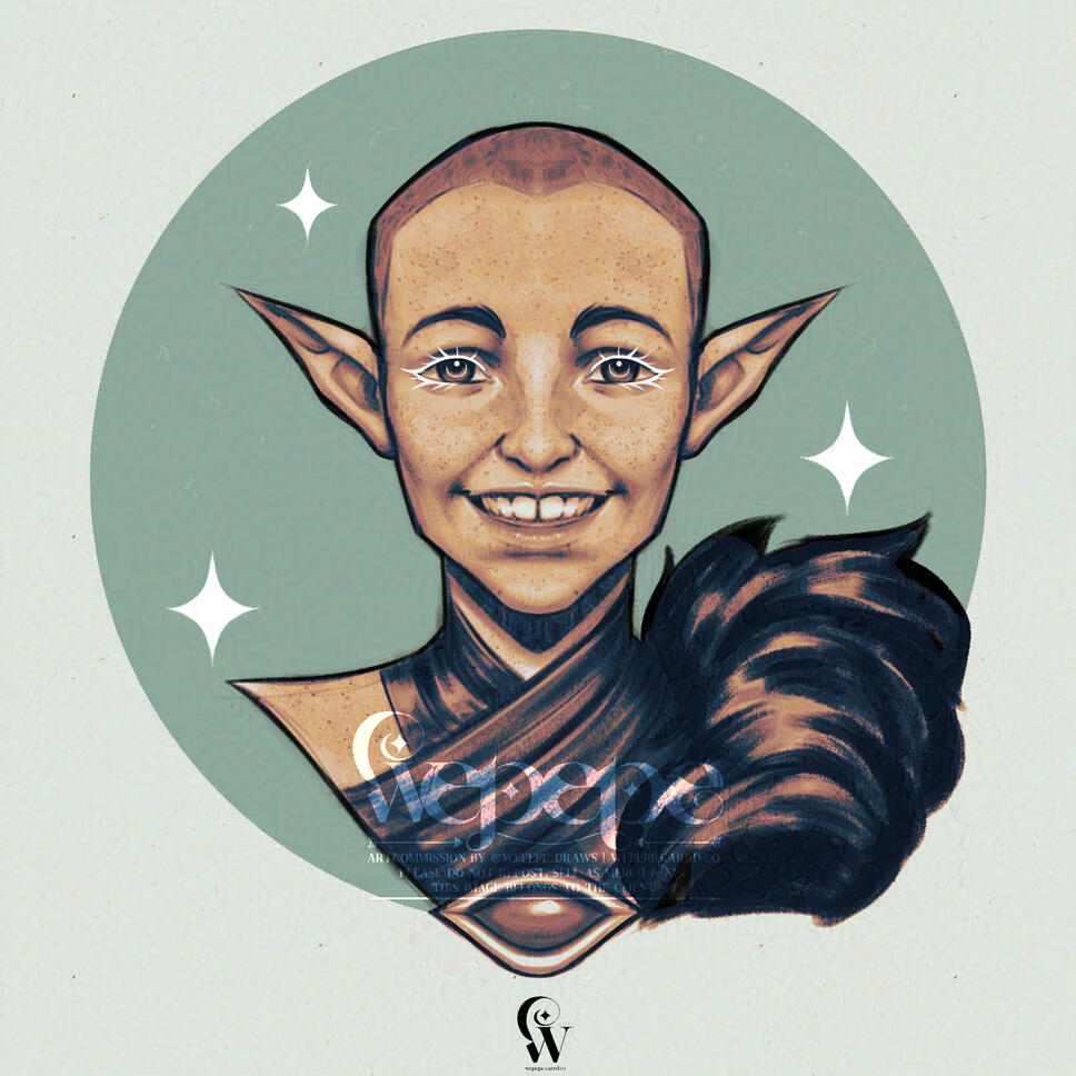 ✦ Lavellan - head sketch ✦