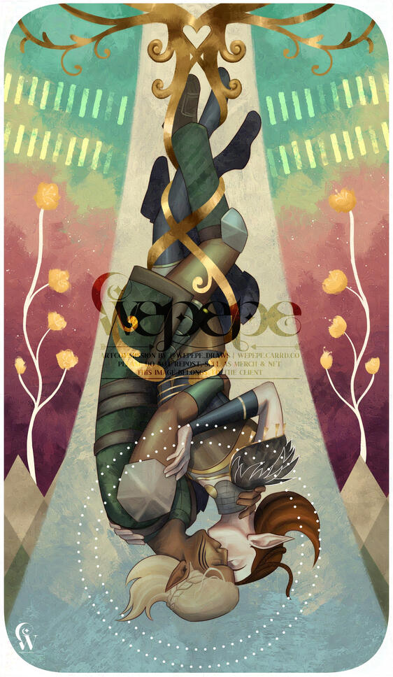 ✦ Zevran &amp; Vera - Hanged Couple Tarot ✦
