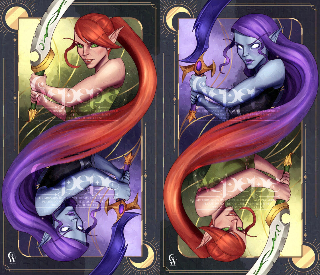 ✦ Seralin - Upside Down card ✦