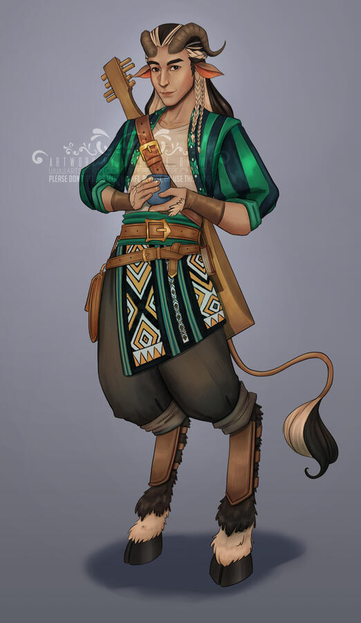 Juno the faun bard (original)