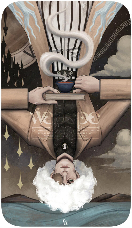 ✦ Dion Beattie - Hanged Man tarot ✦