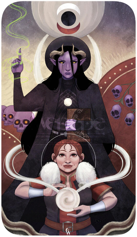 ✦ Rose & Ruby - Magician tarot ✦