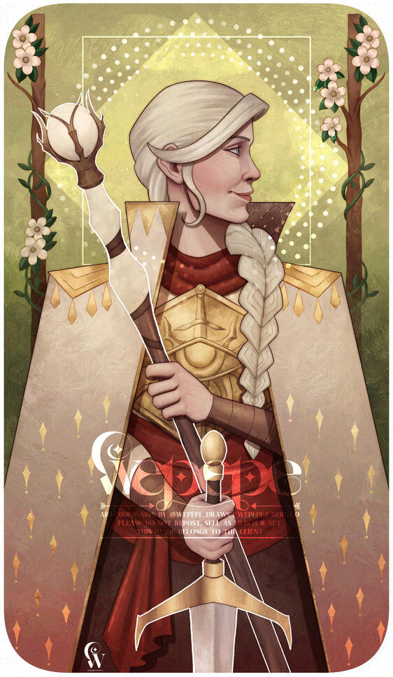 Kit Trevelyan - Three of Wands tarot