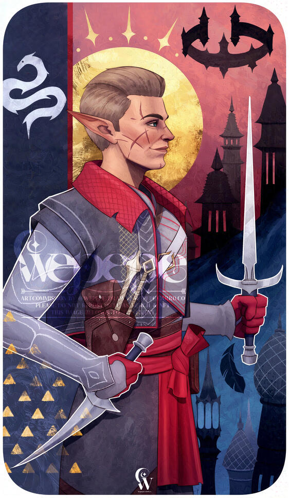 ✦ Rook - Page of Sword Tarot ✦