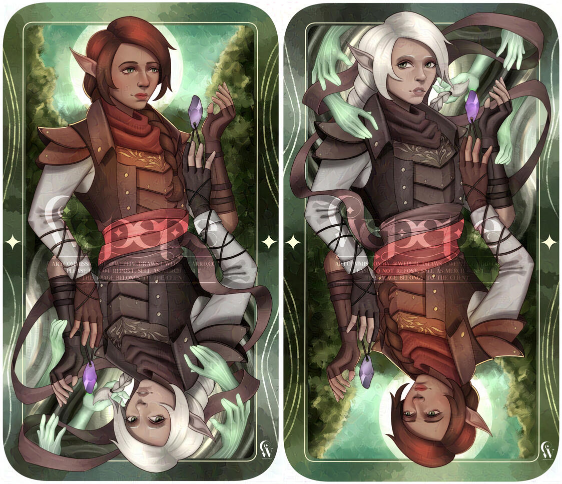 ✦ Davina - Upside Down Card ✦