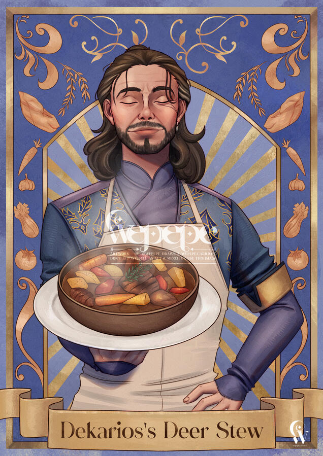 Gale and Dekarios's Deer Stew (fanart)