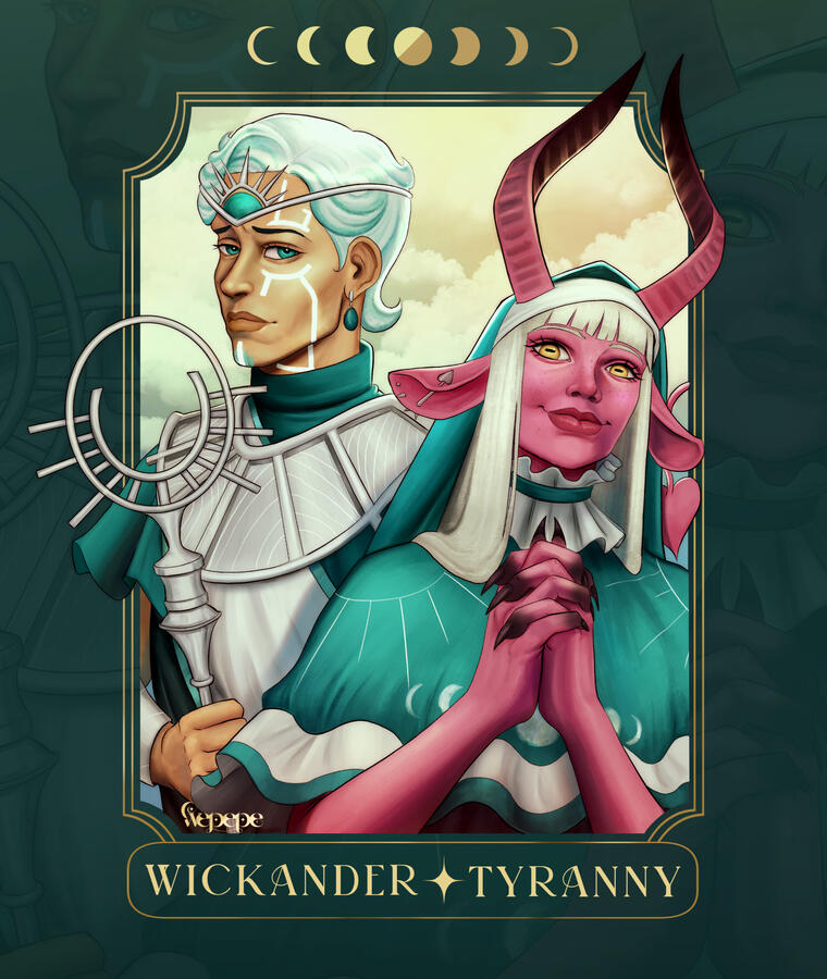 Wickander and Tyranny from Critical Role campaign 4